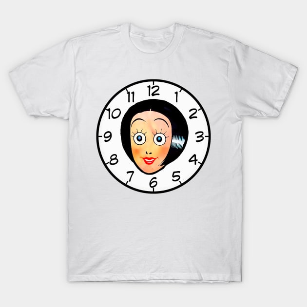 the watch girl T-Shirt by Marccelus